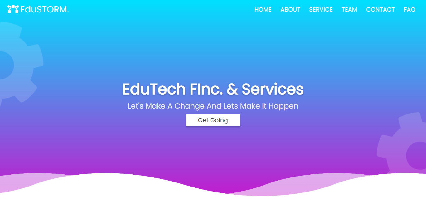 AnimatedFrontendWebsite Şablon