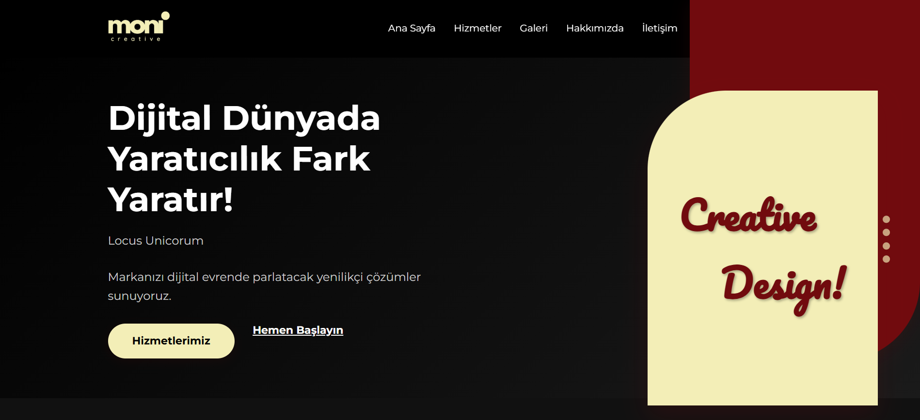 Monicreative Şablon